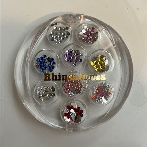 *NEW AND SEALED* KONAD Rhinestones Nail Art Set